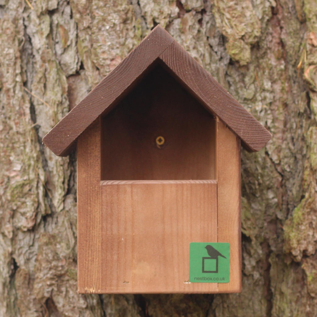 Open Fronted Apex Bird Box
