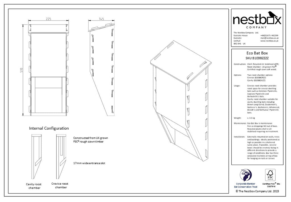 Eco Bat Box
