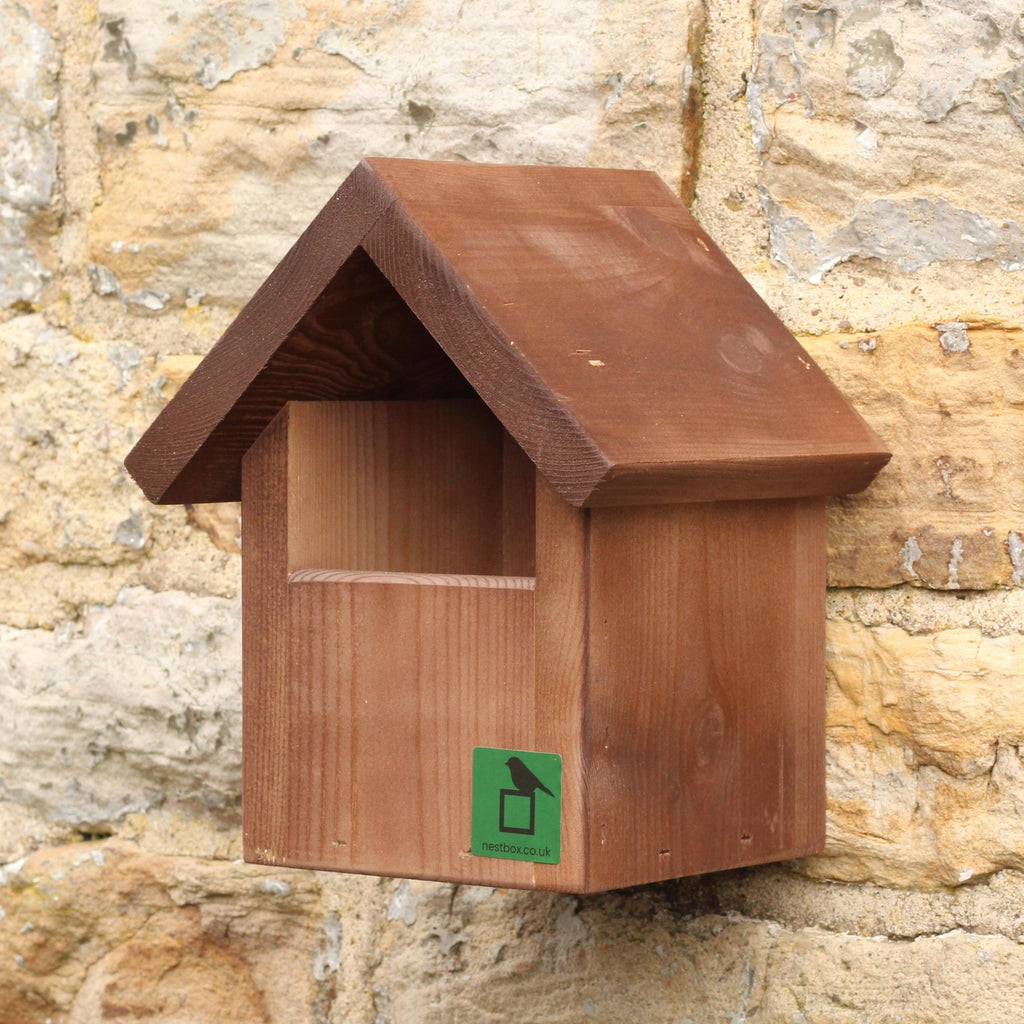 Open Fronted Apex Bird Box
