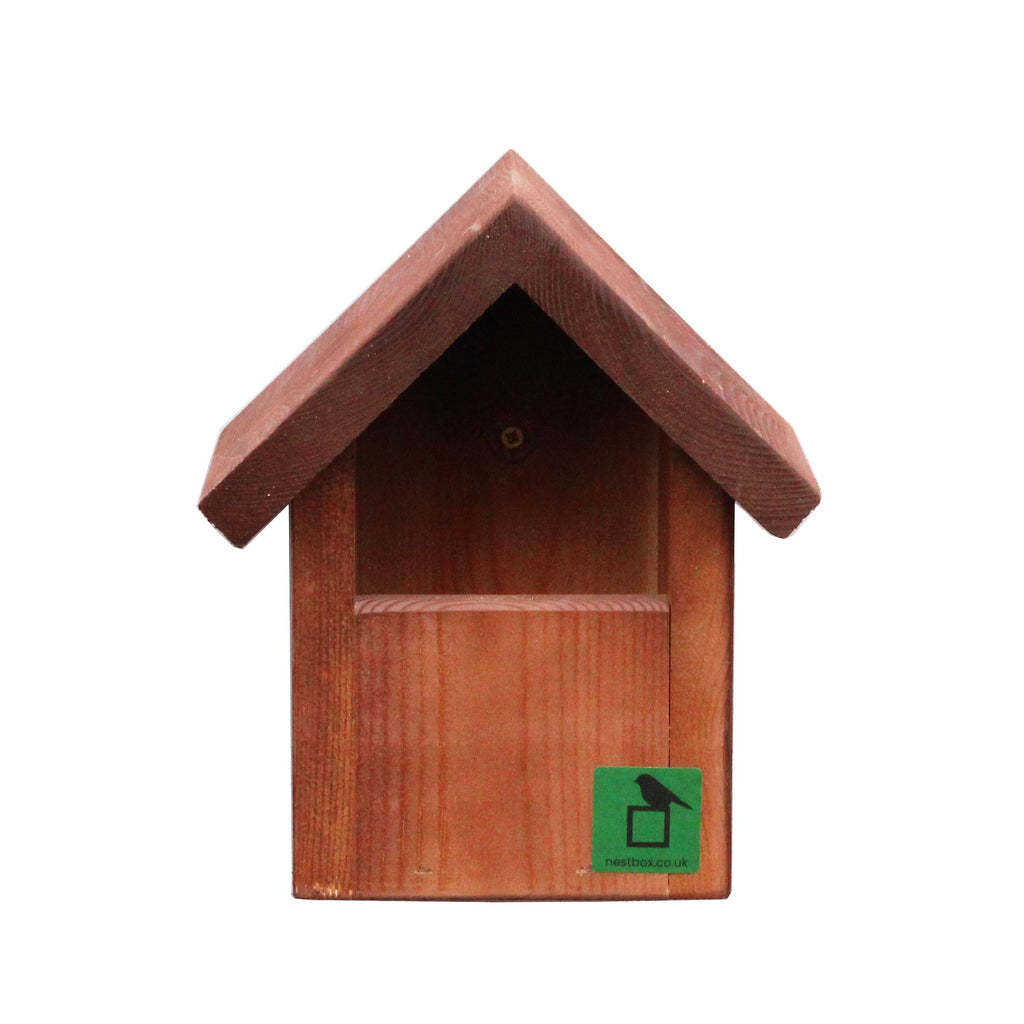 Open Fronted Apex Bird Box