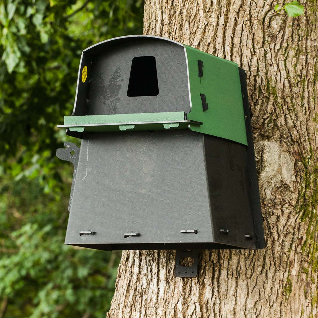 Eco Barn Owl Nest Box Eco Barn Owl Box on tree