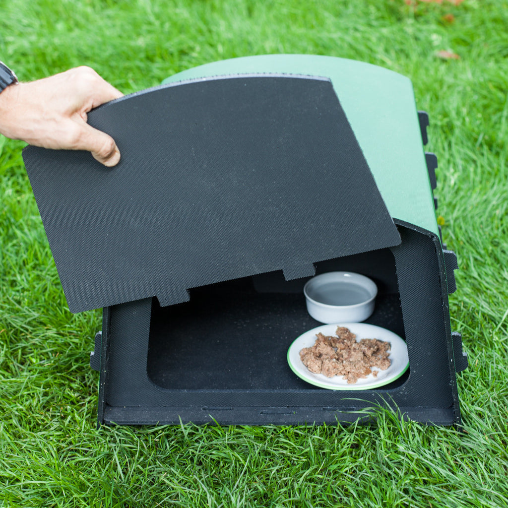 Eco Hedgehog Feeding Station
