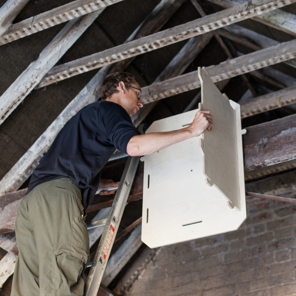 Interior Barn Owl Nest Box