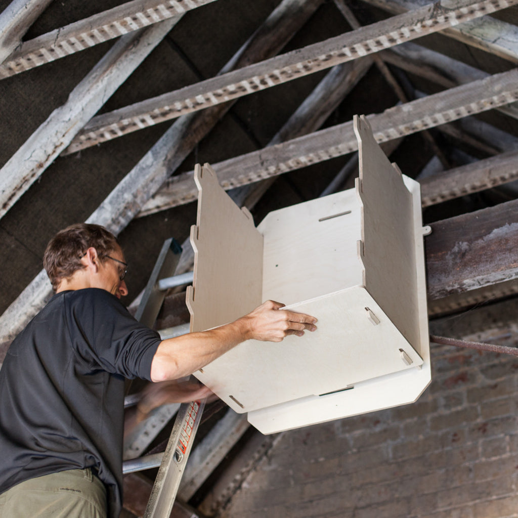 Interior Barn Owl Nest Box