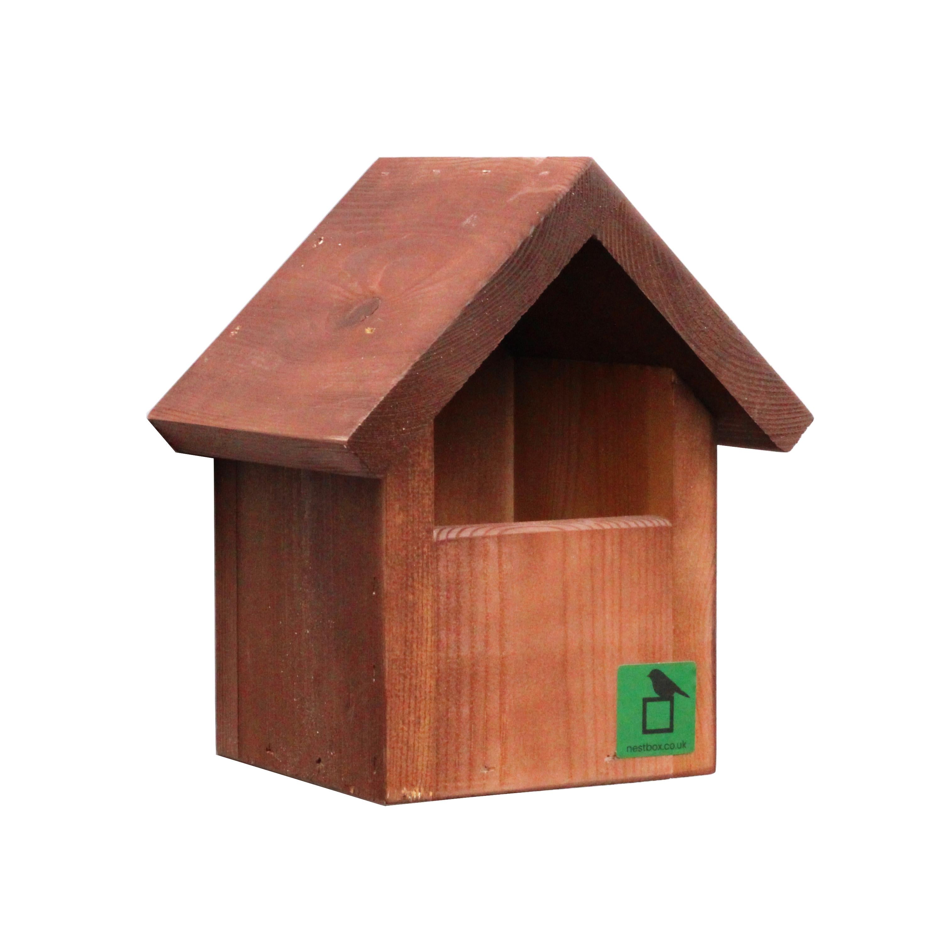 Capi Bird Box Open Fronted Apex Bird Box | The Nestbox Company