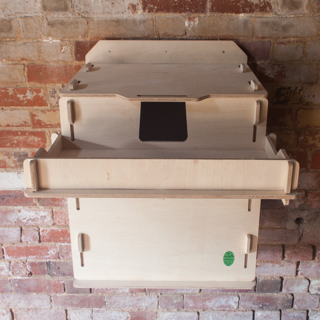 Interior Barn Owl Nest Box
